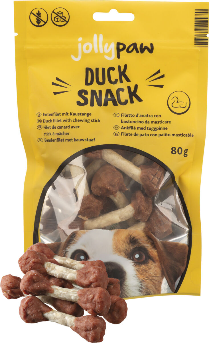 Duck Snack, Entenfilet mit Kaustange