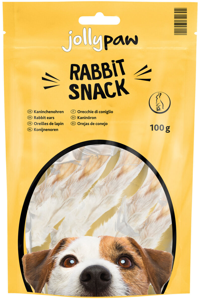 Rabbit Snack, Kaninchenohren mit Fell