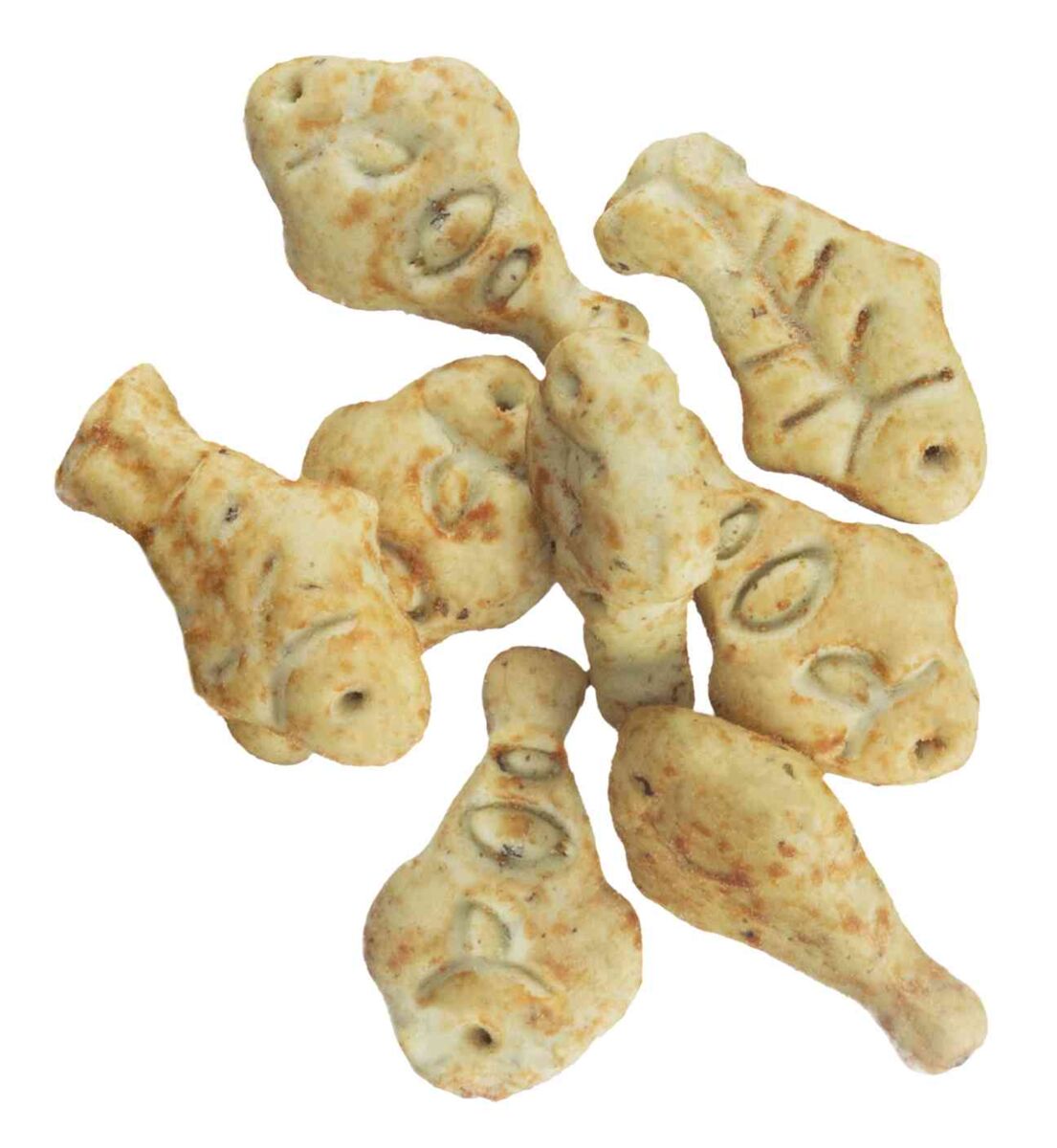 Fish Snack, Cookies mit Lachs & Katzenminze