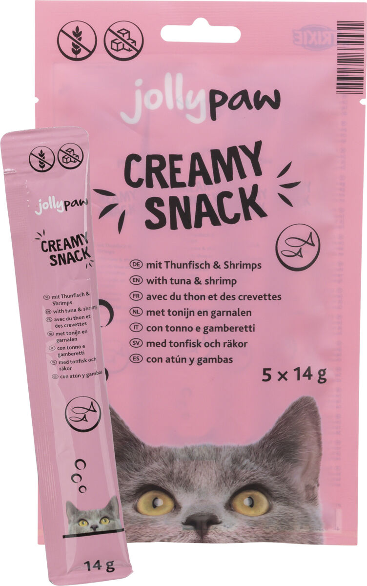 Creamy Snack, mit Thunfisch & Shrimps