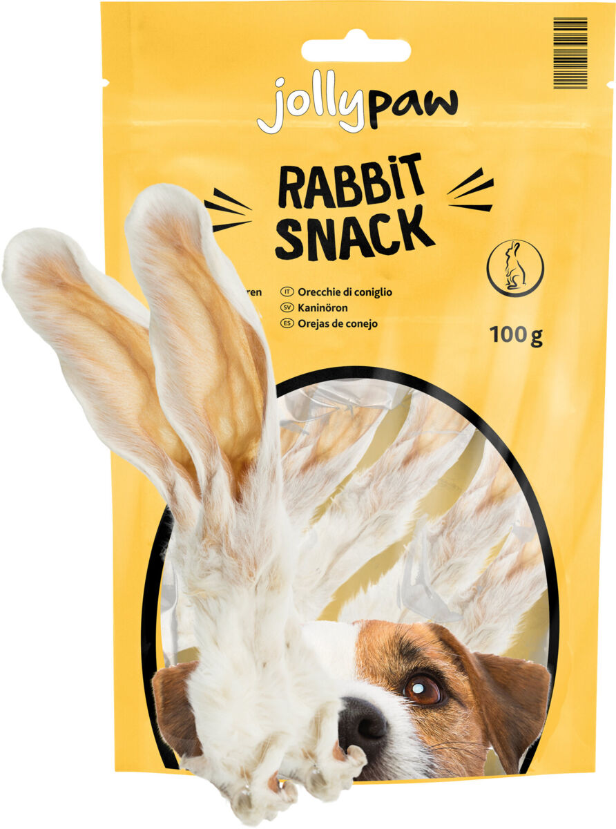 Rabbit Snack, Kaninchenohren mit Fell