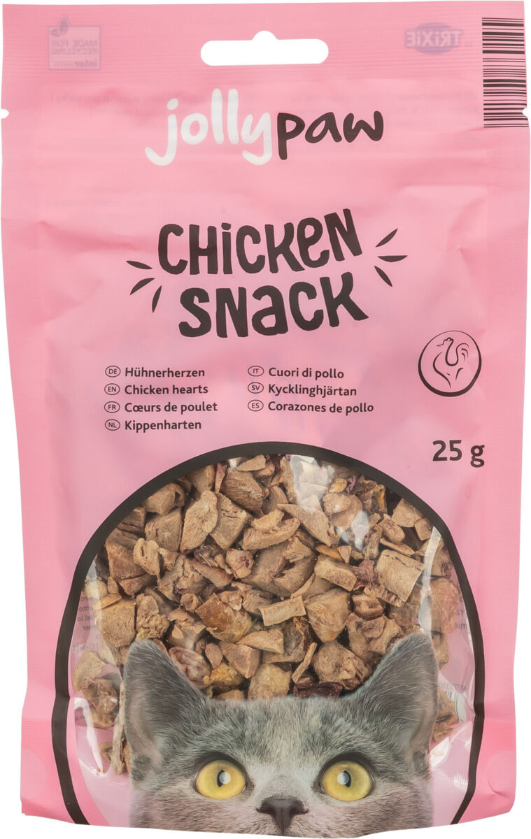 Chicken Snack, Freeze Dried Hühnerherzen
