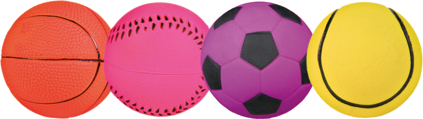 Neonball im Display