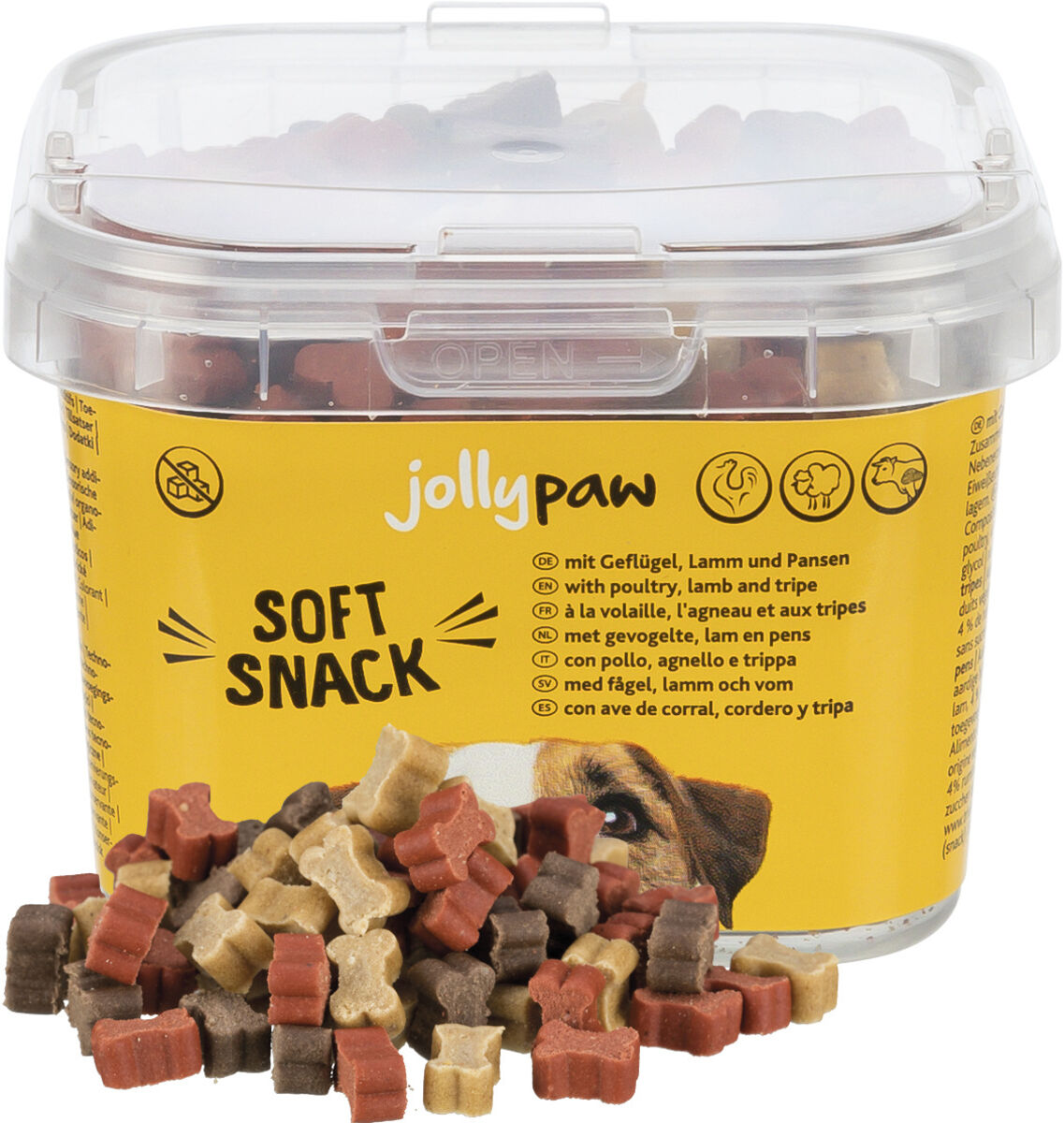 Soft Snack mit Geflügel, Lamm & Pansen