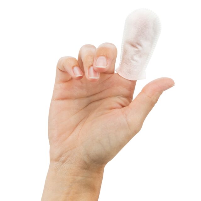 Ohrenpflege Einweg-Fingerpads