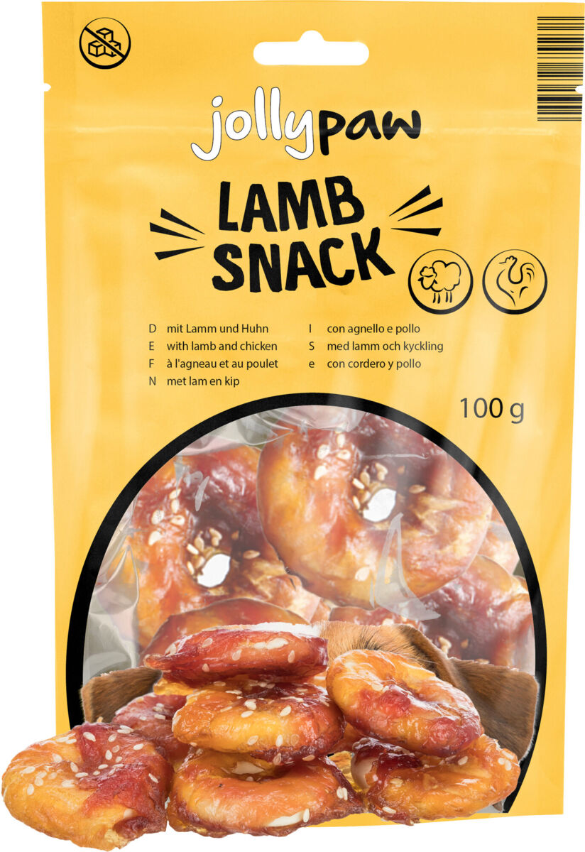 Lamb Snack, Bagels mit Lamm & Huhn